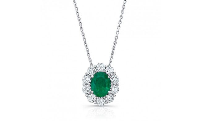 Uneek Emerald Diamond Pendant - LVN1015SOVGEM