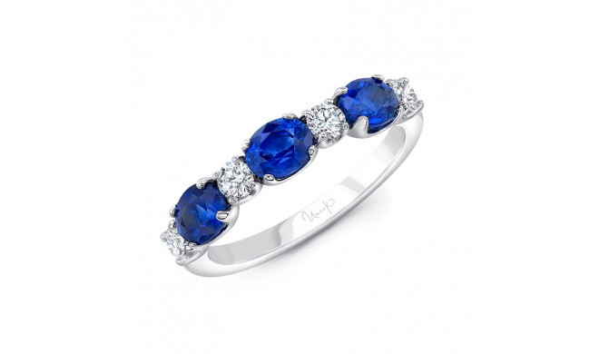 Uneek Blue Sapphire Diamond Fashion Ring - R003U