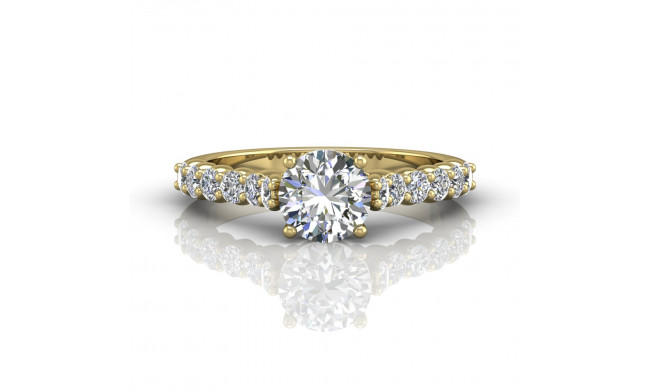 Martin Flyer 18k Yellow Gold FlyerFit Engagement Ring