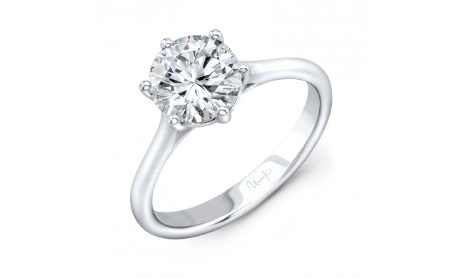 Uneek Round Diamond Engagement Ring - R036U