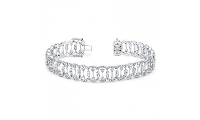 Uneek Coralline Open Lace Diamond Bracelet - LVBRW322W