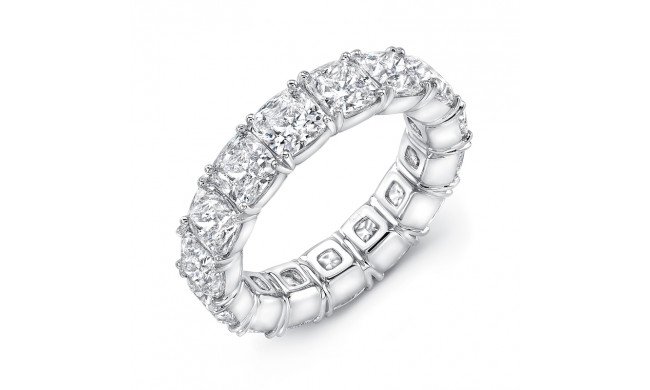 Uneek Cushion Cut Diamond Wedding Band - ETCU4PRC-700