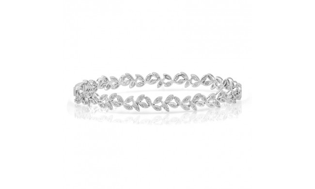 Uneek Vine Stackable Diamond Bangle - LVBAWA019W