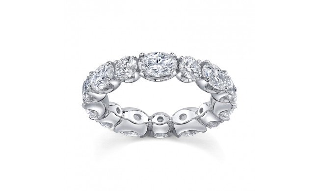 Uneek Oval Diamond Eternity Ring - LVBE169OVRD-4CT