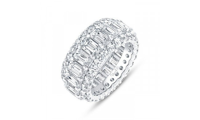 Uneek Eternity Round Diamond Wedding Band - RB053U