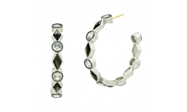 Freida Rothman Shades Of Brooklyn Hoop Earring - CTPRZGPE03-14K