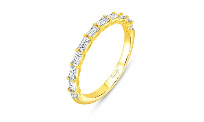 Uneek Timeless Baguette Diamond Wedding Band - RB613