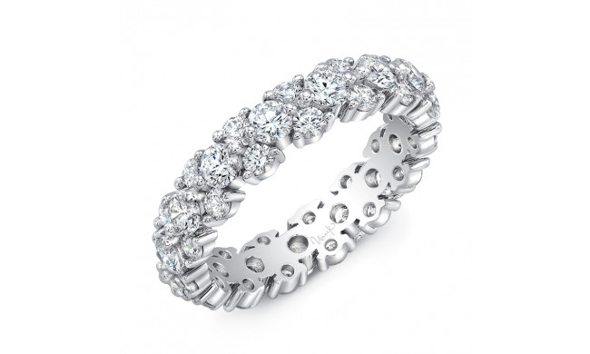 Uneek Mixed-Size Round Diamond Eternity Band - LVB966