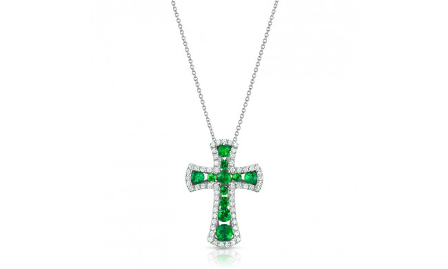 Uneek Emerald Diamond Pendant - LVNMI0045E