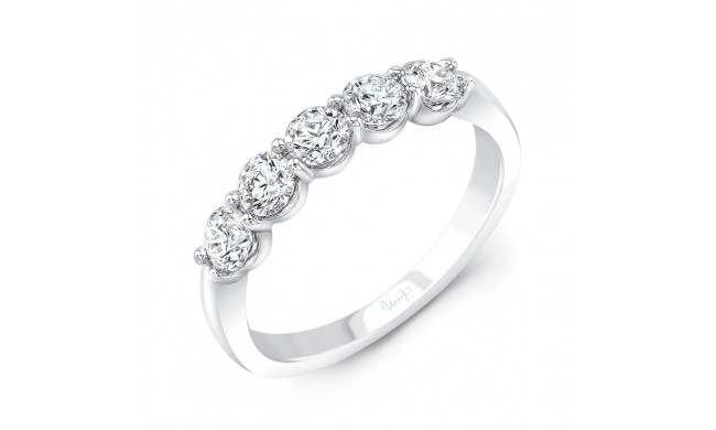 Uneek Round Diamond Wedding Band - RB027U