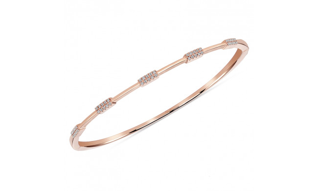 Uneek Diamond Stackable Bangle - LVBAAS2900R