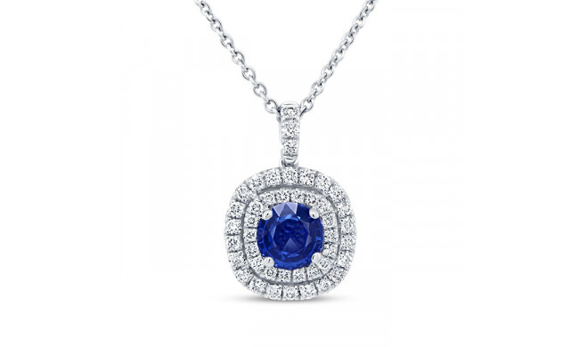 Uneek Precious Round Diamond Pendant - LVN923BS-5.0RD