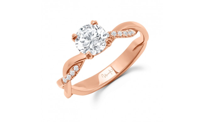 Uneek Us Collection Round Diamond Engagement Ring - SWUS870R-6.5RD