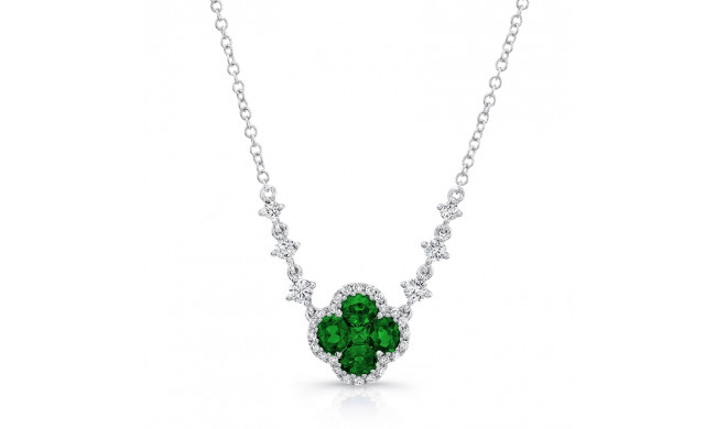 Uneek Emerald Diamond Pendant - LVNLG2894E