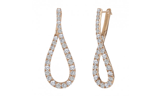Uneek Diamond Earrings - LVEW550R