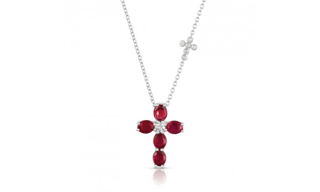 Uneek Ruby Diamond Pendant - LVNLG2807R