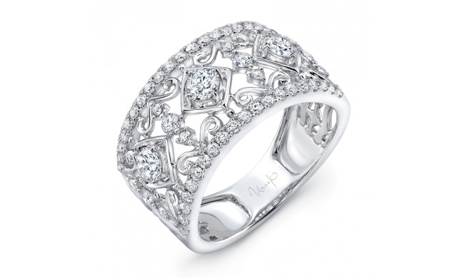 Uneek Honiton Open Lace Diamond Band - LVBW622W