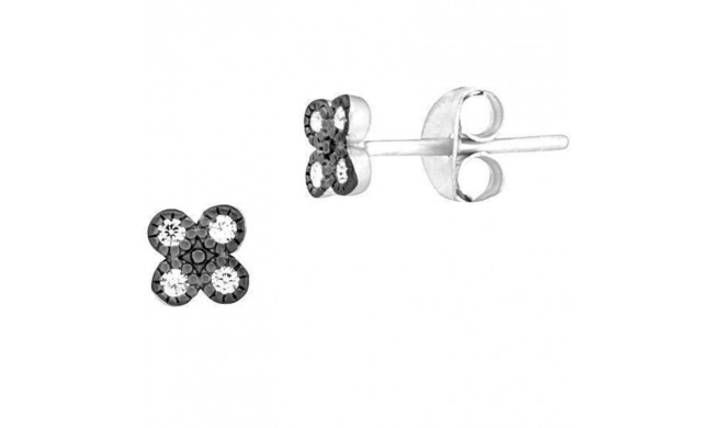 Freida Rothman Tiny Clover Stud Earring - PRZE020173B-14K