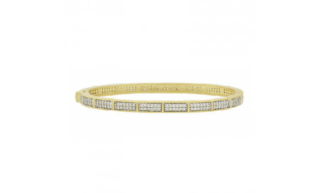 Freida Rothman Pave Hinge Bangle - PYZB080204B-H