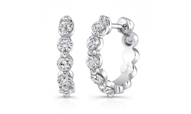Uneek Hoop Diamond Earrings - LVEW7048