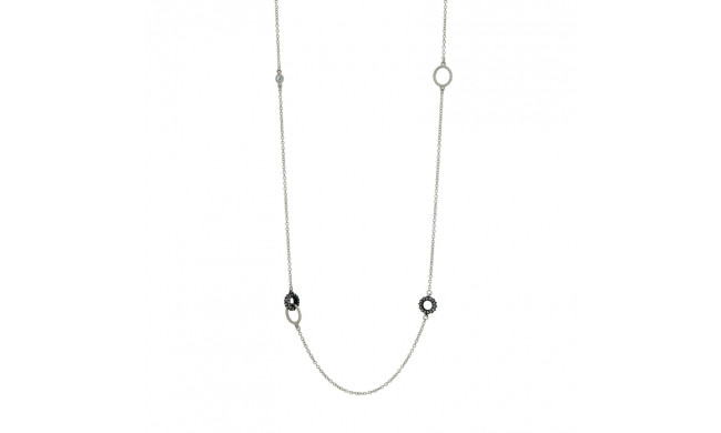 Freida Rothman Twisted Cable Link Long Necklace - IFPKZN61-36