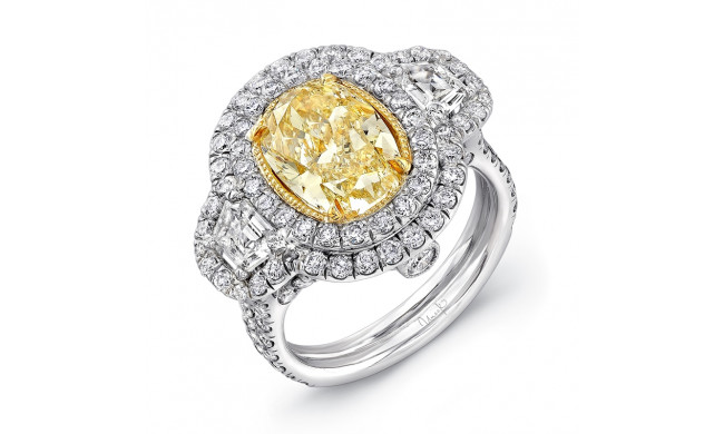 Uneek Natureal Diamond Engagement Ring - LVS656