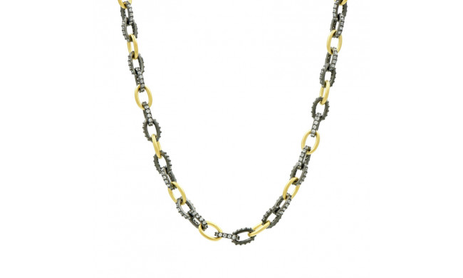 Freida Rothman Alternating Chain Link Necklace - YRZ070421B-20