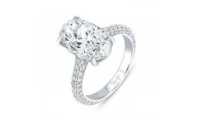 Uneek Signature Diamond Engagement Ring - R069OVU