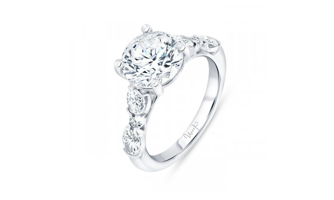 Uneek Timeless Straight Diamond Engagement Ring - R621RB-300