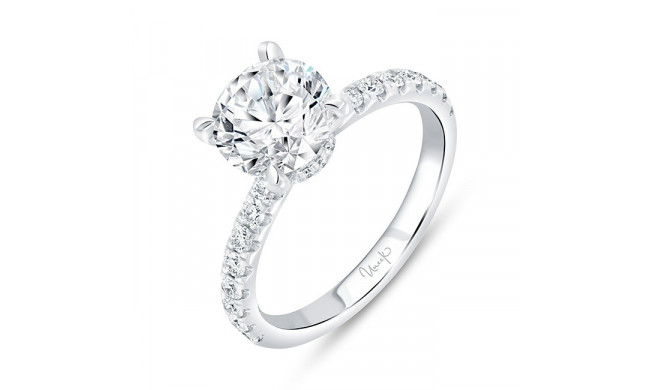 Uneek Timeless Round Diamond Engagement - R1002RB-200