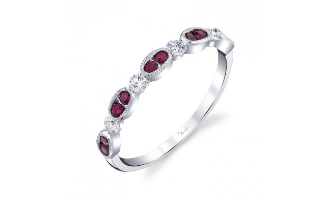 Uneek Ruby Diamond Fashion Ring - LVBMI2065R