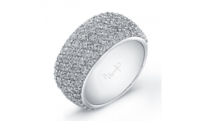 Uneek Pave Diamond Wide Eternity Band - LVB133