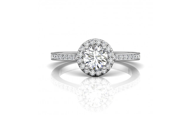 Martin Flyer Diamond FlyerFit Halo Engagement Ring