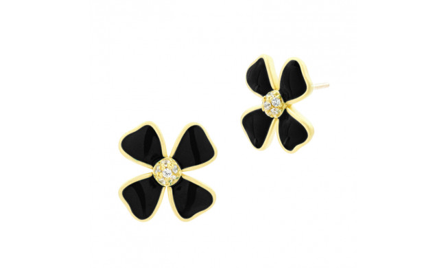 Freida Rothman Brooklyn Garden Earrings - HAYZBKE12-14K