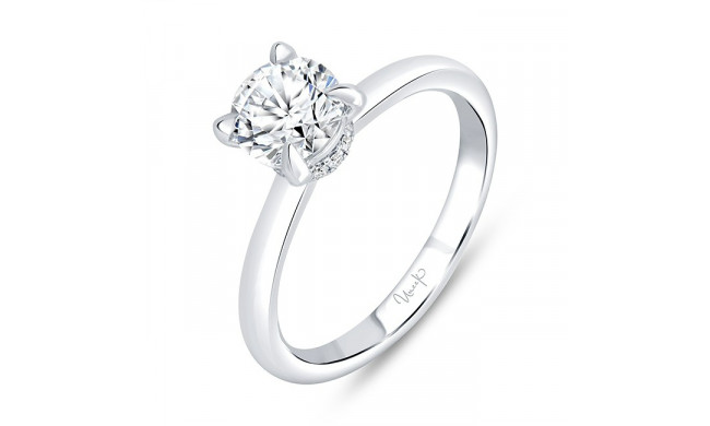 Uneek Timeless Round Diamond Engagement - R1000RB-100