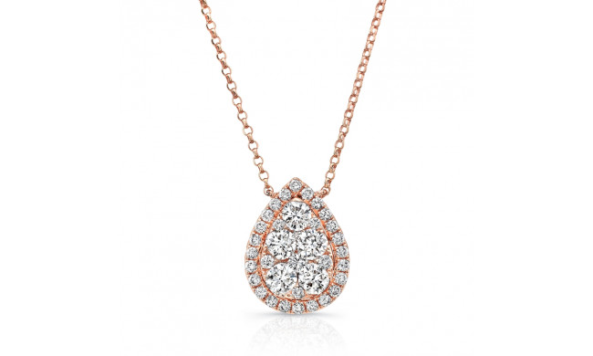 Uneek Fashion Diamond Necklace - LVNS0096R