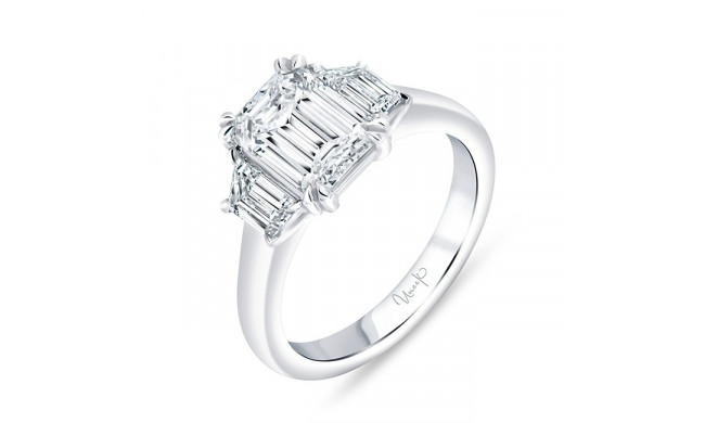 Uneek Signature Three-Stone Diamond Engagement Ring - R5296