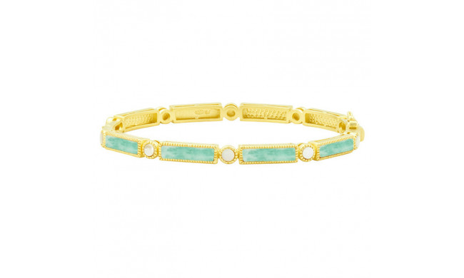 Freida Rothman Baguette Bar Hinge Bangle - YB080065B-M3