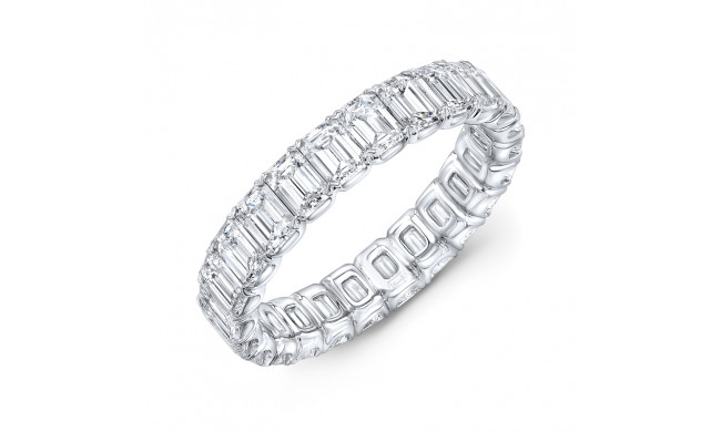 Uneek Emerald Cut Diamond Eternity Ring - ET101EM15-6.5