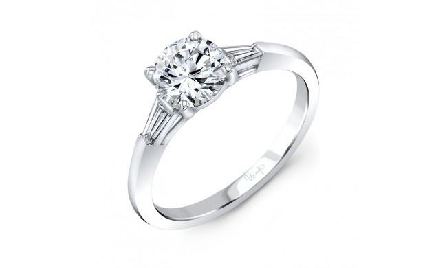 Uneek Round Diamond Engagement Ring - R040U