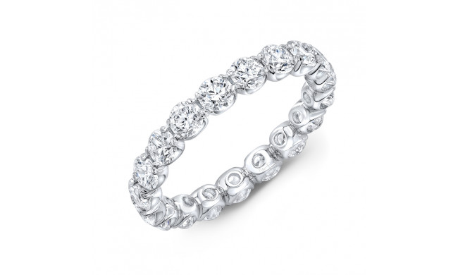 Uneek Round Diamond Eternity Ring - ET101RD15-6.5