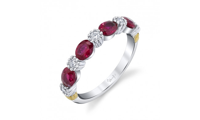 Uneek Ruby Diamond Fashion Ring - LVBLG1391R