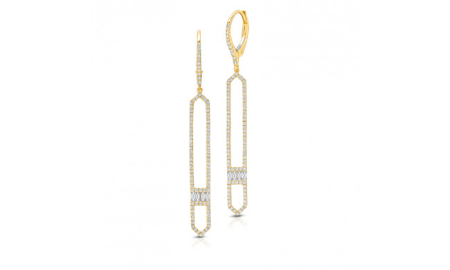 Uneek Dangling Diamond Earrings - LVEAD968Y