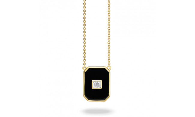 Doves Gatsby 18k Yellow Gold Gemstone Necklace - N8824BO