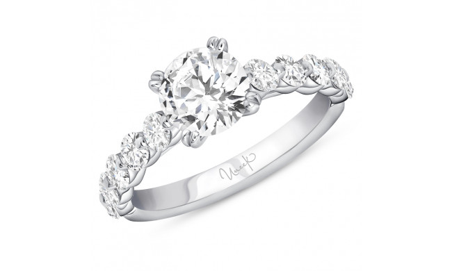 Uneek Us Collection Round Diamond Engagement Ring - SWUS017CW-6.5RDV1