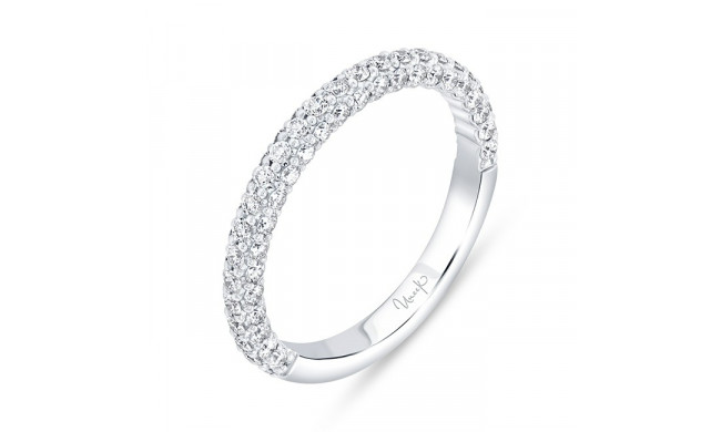 Uneek Timeless Round Diamond Wedding Band - RB1007