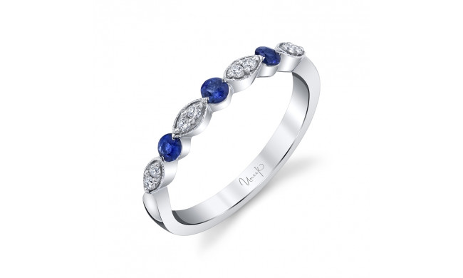 Uneek Blue Sapphire Diamond Fashion Ring - LVBRI3854S