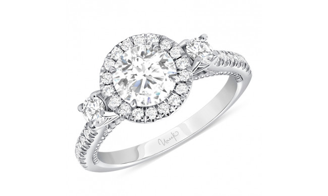 Uneek Us Collection Round Diamond Engagement Ring - SWUS308RD-6.5RD