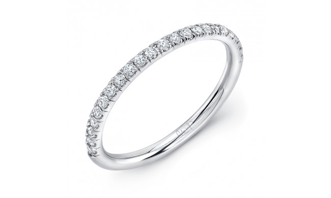 Uneek Silhouette Pave Diamond Wedding Band - WB229