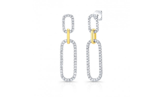 Uneek Legacy Diamond Chain Earrings - ER4422DC